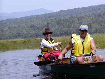 Canoeing on the Androscoggin River